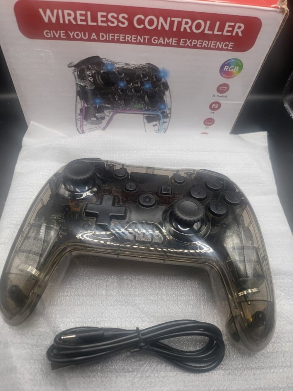 Wireless Pro Ergonomic Controller for Switch/PC/iOS/Andorid